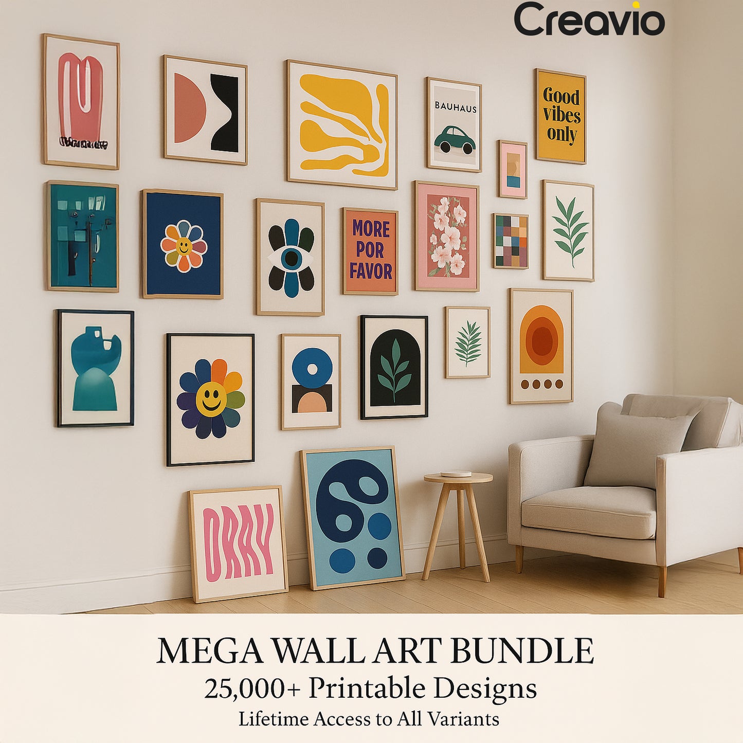 Mega Wall Art Bundle – 25,000+ Printable Posters & Gallery Sets (Digital Download)